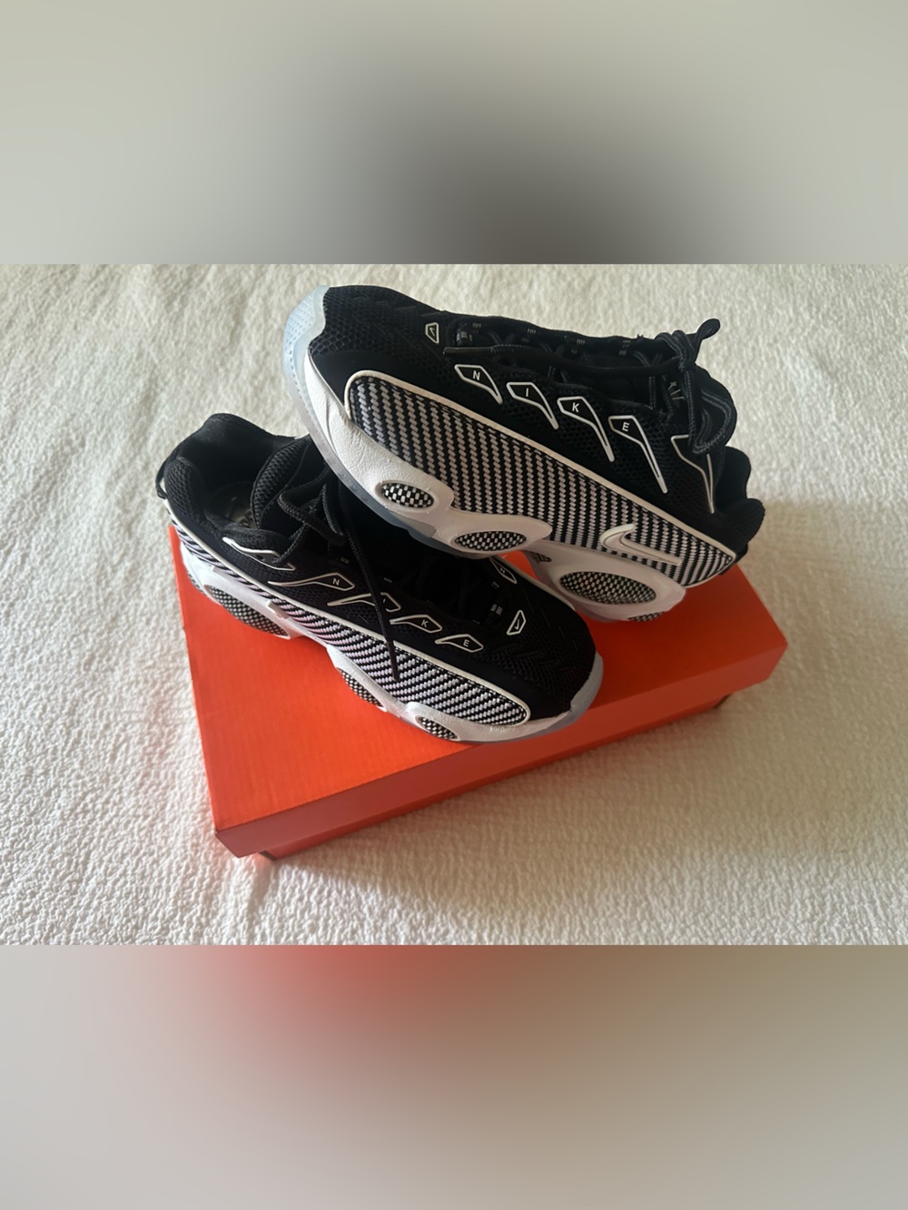 Nike Nocta Glide Athletic Shoes - Black/White/Clear